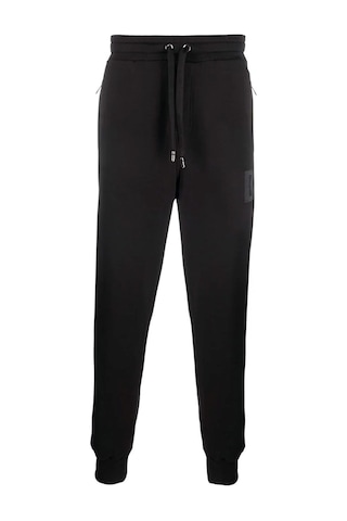 Dolce & Gabbana Dolce&Gabbana Logo Embroidered Track Pants Siyah