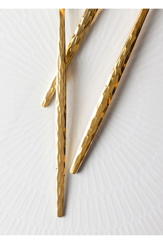 The Mia Shiny Çatal Kaşık Bıçak Takımı Gold 24 Parça Gold