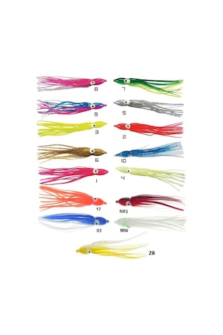 Fladen Ahtapot 7Cm Silikon Yem