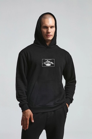 Kappa Benmanaj Erkek Beyaz Sweatshirt - Siyah Siyah