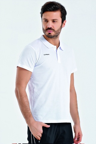 Beyaz Uhlsport Erkek Günlük Polo T-shirt Marvin M 3201124 Beyaz