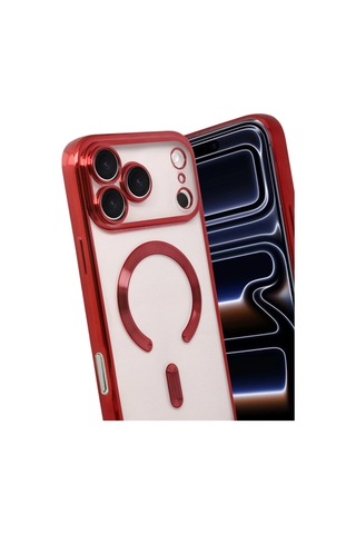 Apple, Uyumlu iPhone 17 Pro Kross Magneticsafe Kapak Kırmızı