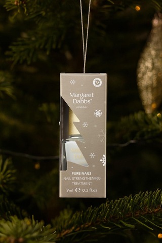 Ure Nail Strengthening Christmas Tree Bauble - The King S Road - Yılbaşı Özel Tırnak Güçlendirici Beyaz Oje 9ml