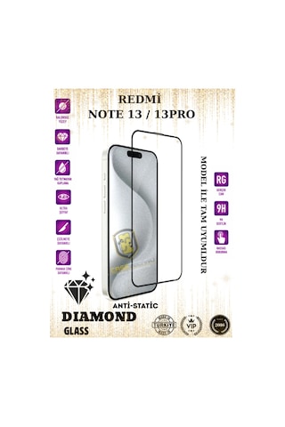 Redmi 13/13 Pro Anti-static Esd 9h Diamond Glass Ekran Koruyucu Temperli Cam Redmi 13/13 Pro Anti-static Esd 9h Diamond Glass Ekran Koruyucu Temperli Cam