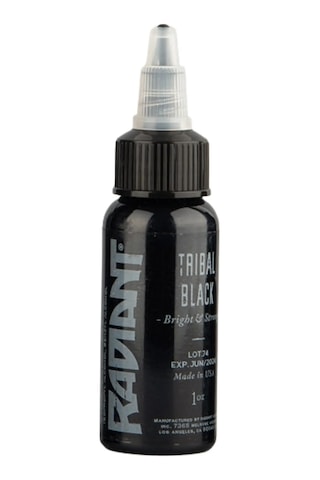 Tribal Black Radiant Dövme Boyası 30ml Yoğun Siyah Profesyonel Tattoo Ink Tribal Black Radiant Dövme Boyası 30ml Yoğun Siyah Profesyonel Tattoo Ink