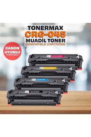 Canon İ-sensys Mf-635cx Uyumlu Toner Seti / Crg-045