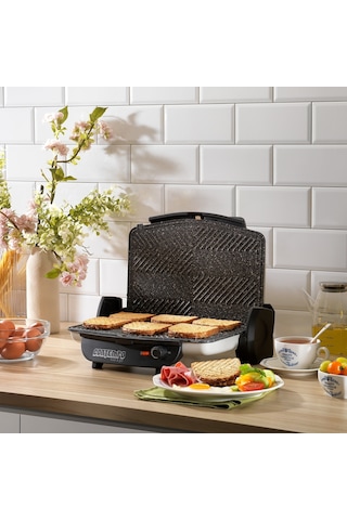 Schafer Contempo Krem Izgara Ve Tost Makinesi