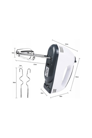 Pazly Cbtx Kn007364 100w Ev 7 Vitesli El Elektrikli Yumurta Çırpıcı, Ab Tak Küçük Ve Hafif Tasarım Çok Renkli