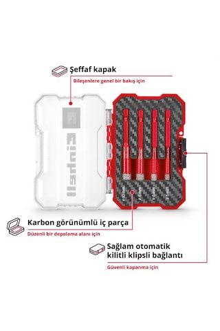 Einhell Beton Delici Elmas Taşlı Uç Seti 4 Parça - 49500404