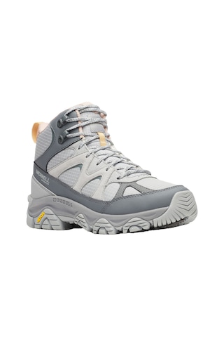 Merrell Merrell Thermo Snow Grip Mid Waterproof Kadın Gri Bot Gal Gri