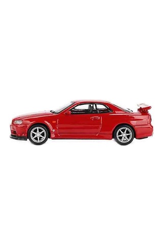 Mini Gt 1:64 Nissan Skyline Gt-r R34 V-spec Active Red Mgt00796