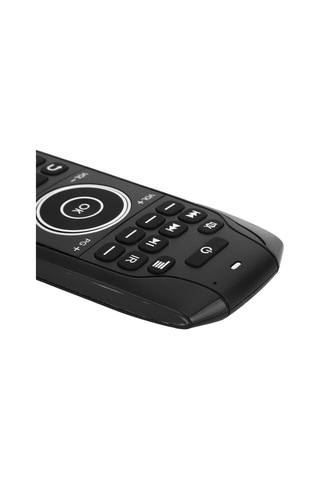 Ximistore9 Bluetooth 5.0 6-axis Jiroskoplu Işıklandırmalı Hava Fare, Akıllı Tv/android Kutusu İçin Kablosuz Kumanda, 10m Uzaklıkta Kullanıma Hazır Pil Dahil