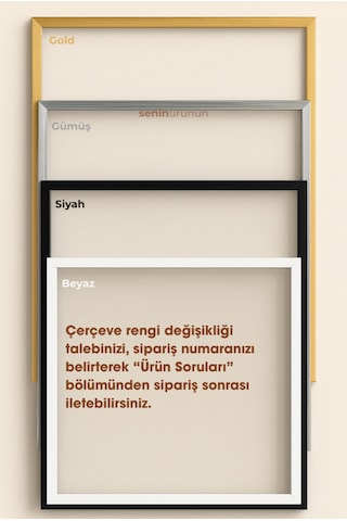 Feuilles De Minuit - Gerçek Cama Baskı Gold Alüminyum Metal Çerçeveli Tekli Modern Tablo