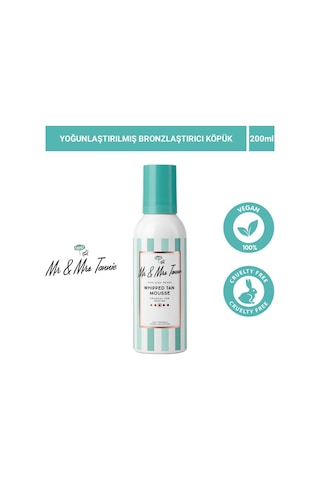 Mr & Mrs Tannie Yoğunlaştırılmış Bronzlaştırıcı Köpük 200 ML