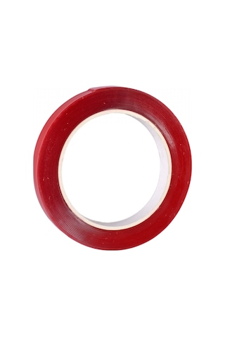 Carpi 15 Mm x 5 Mt Çift Taraflı Silikonlu Bant Şeffaf Br6570173