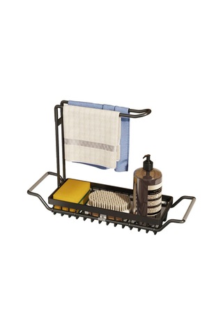 Padalink Küçük Ev Aletleri Depolama İçin Genişletilebilir Paslanmaz Çelik Lavabo Rakası, Sprey Ve Havlu Barıyla Su Akışı Özelliği Diğer