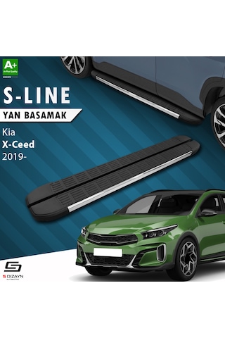 S-dizayn Kia Xceed S-line Krom Yan Basamak 183 Cm 2019 Üzeri