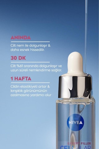 Cellular Expert Filler Dolgunlaştırıcı Serum 30ml, Hyaluronik Asit, Nemlendirici, Kırışıklık Karşıtı