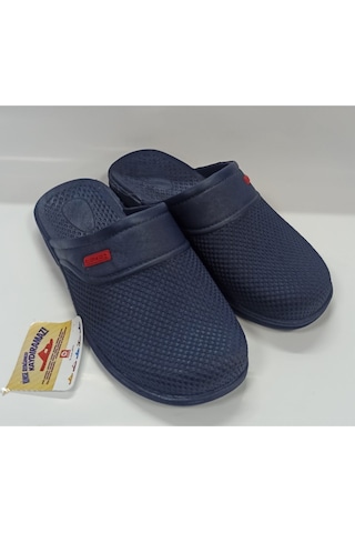 Kapalı Islak Zemin Terliği Kaydırmaz Plastik Lacivert