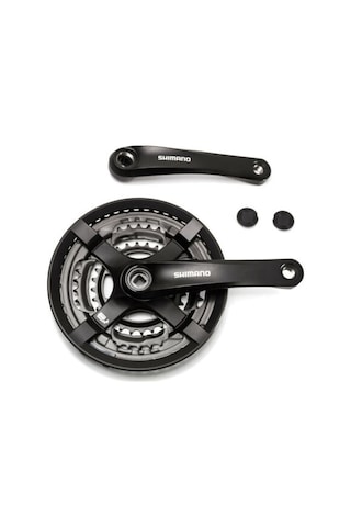 Shimano Fc-ty501 Aynakol 3x7x8v Siyah 28/38/48t 175mm Siyah