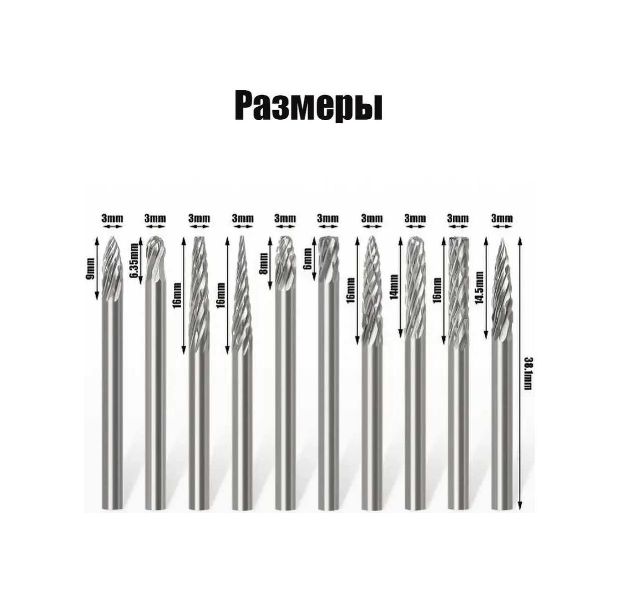 Wardan Metal İçin Sert Metal Freze Seti Matkap Uçları Frezeler 99196483