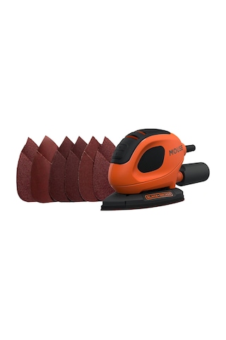Black+Decker BEW230 Çok Amaçlı Zımpara 55 W