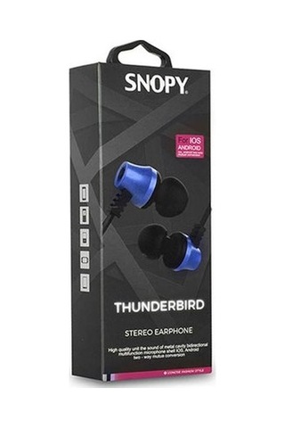 Snopy SN-J02 Thunderbird Mikrofonlu Kulak İçi Kulaklık