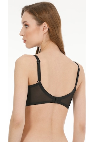 Parlingerie Minimizer Toparlayıcı Sütyen Dantel 144231 Siyah