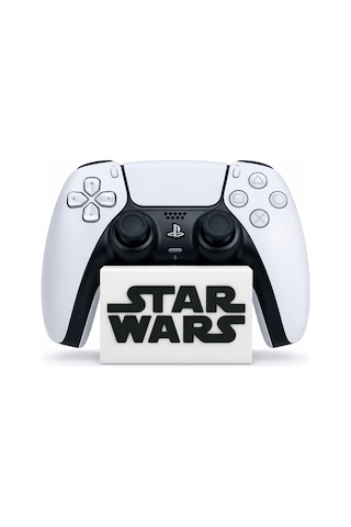 Star Wars Tasarımlı Ps5 Dualsense Kol Standı 3d Baskı Sağlam Plastik Kontrolcü Düzenleyici &