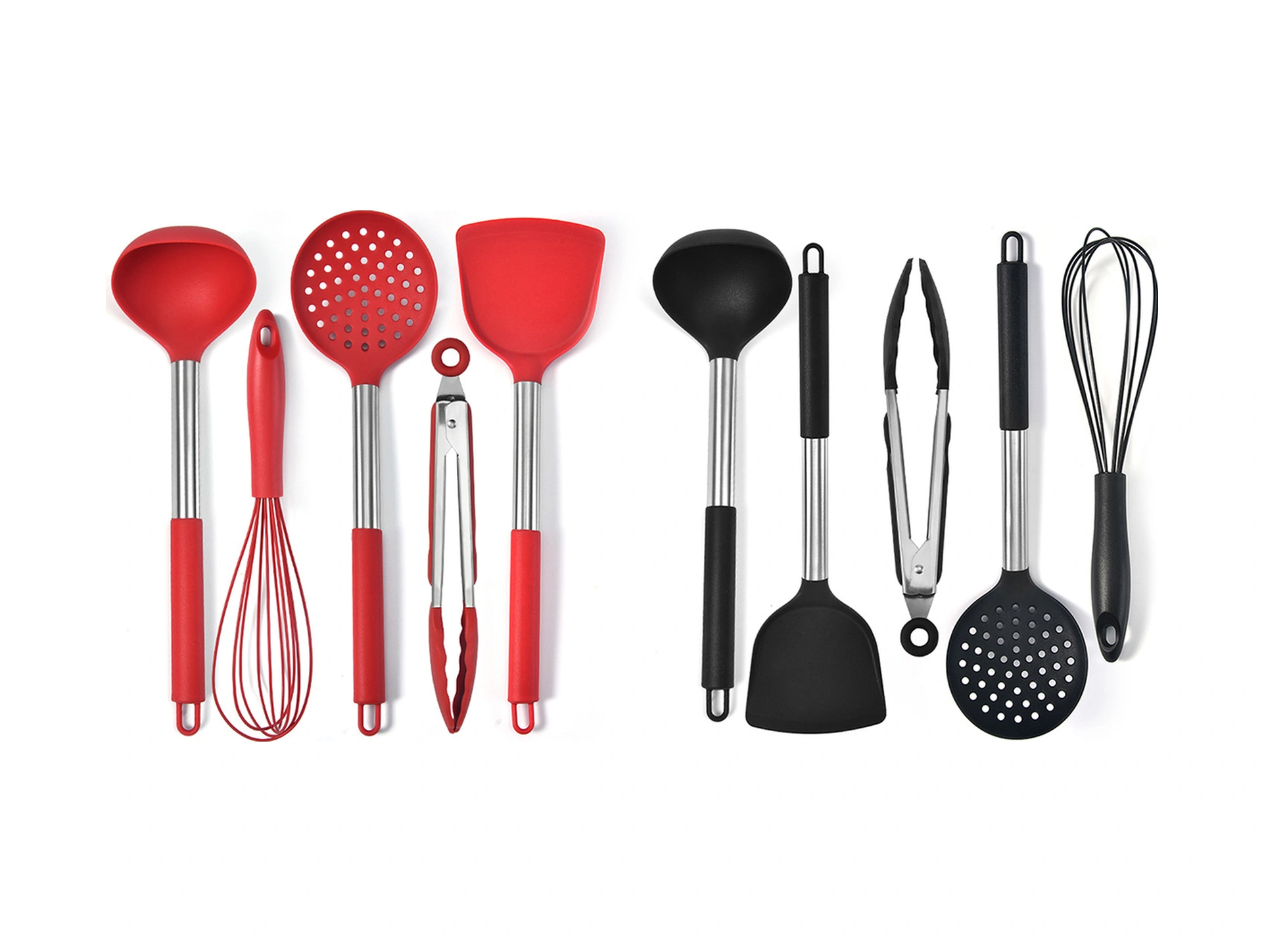 Kosona 5 Parça Silikon Mutfak Aletleri Seti - Pişirme Gereçleri Kombinasyonu Diğer