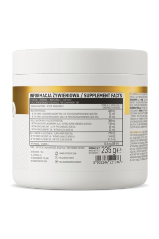 Ostrovit Omega 3 3-6-9 180 Caps