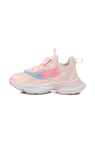 Pudra Cırtlı Hafif Hava Alabilen Kız Çocuk Spor Ayakkabı 1976 P Pudra
