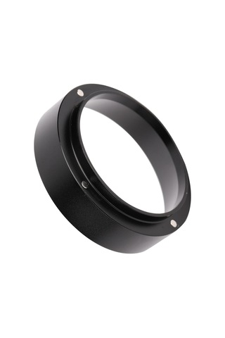 Geeksen Manyetik Kahve Tozu Dozaj Halkası - 53mm Alüminyum Kahve Makinesi Aksesuarı, Siyah, Stabil Ve Pratik Siyah