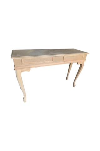 Lükens Dresuar 120 Cm Ham & Cilasız Tamamı  Ahşap