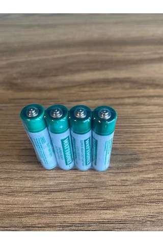 4 Adet - Aaa Çinko Karbon Kumanda Pili 4lü Pil