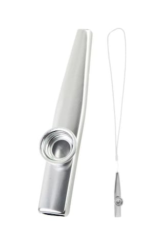 Mk-02s Metal Kazoo İp Askılı Alüminyum Alaşım Gri
