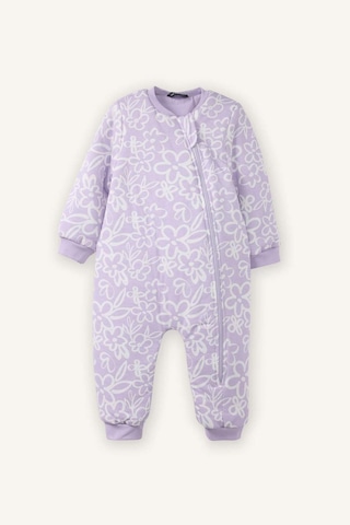 Defacto Kız Bebek Desenli Tulum G7775a526sppr77 Mor-pr77