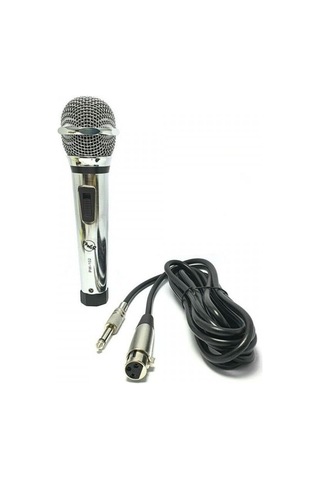 Pawer Pw-102 Profesyonel Kablolu El Mikrofonu Metal Kasa