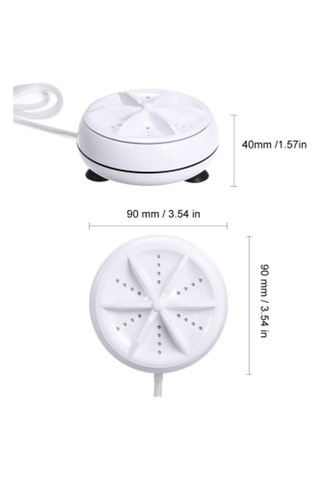 Mini Portatif Çamaşır Makinesi Taşınabilir Ahşap