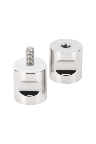 Shineyee 304 Paslanmaz Çelik Banyo Cam Kapı Kolu, Tek Delikli, Yüksek Dayanıklı, Anti-korozif, Ev Ofis Kullanımı Ss20m Diğer