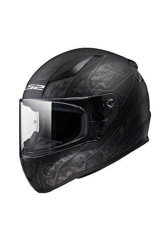 Ls2 Rapıd 2 Crypt Full Face Motosiklet Kaskı Mat Siyah - Sarı