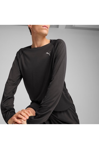Puma Velocıty Erkek Uzun Kollu Koşu Üstü 526604 01 SIYAH