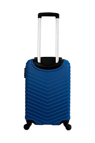 Wexta Wx-1001 Çivit Mavi Kabin Boy Valiz Mavi