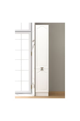 40 Cm Greena White Boy Dolabı, Çok Amaçlı Mdf Boy Dolabı Beyaz