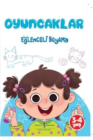 Oyuncaklar - Eğlenceli Boyama 3-4 Yaş