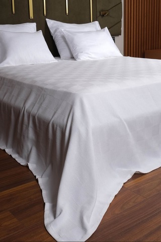 Sidney Serisi Tek Kişilik Otel Pikesi 160x230cm Beyaz
