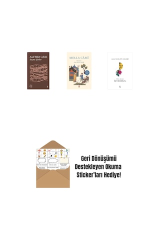 Everest Açıkhava 35 - Seçme Şiirler + Molla Câmî + Divan Şiirinde İstanbul + Okuma Sticker'ları