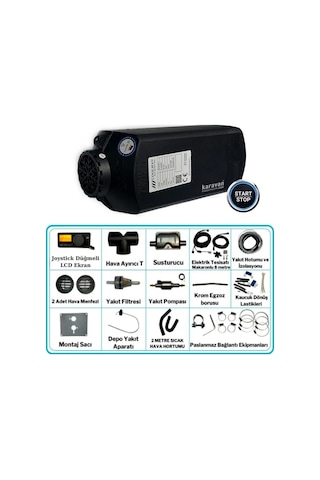 Coolman Thermon D4t 5kw Webasto Tipi Dizel Ortam Isıtıcı Start/stop - 12v-1016
