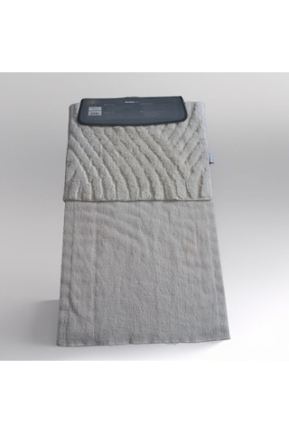 Özdilek Tufting Roma 2'li Banyo Paspası 60x100+50x60 Krem Çok Renkli