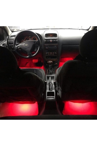 12 Ledli Kumandalı Ayak Altı Led Araç İçi Aydınlatma